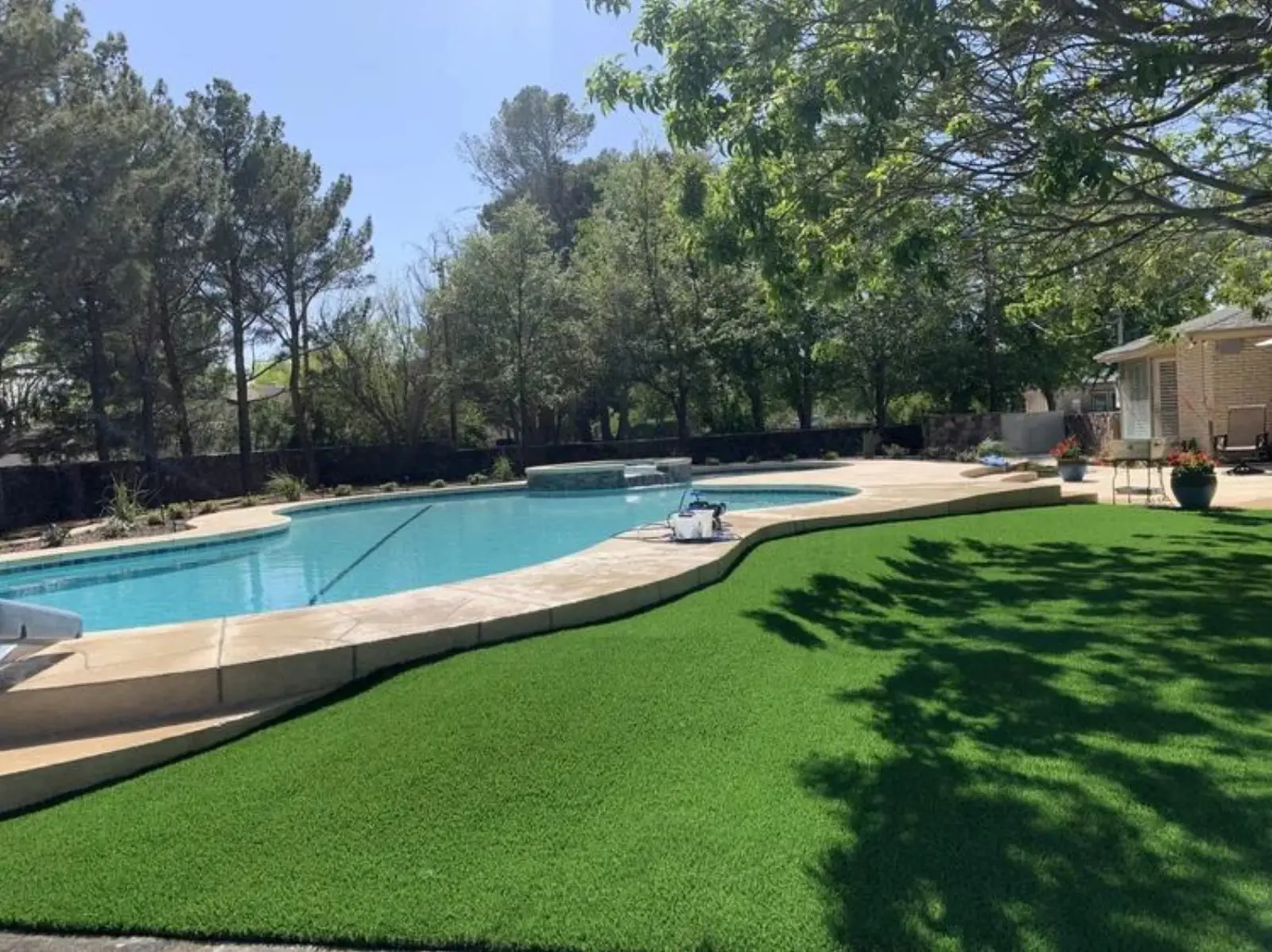 Luxury landscaped estate